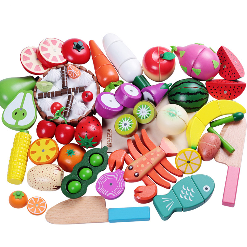 Baby Food Game - 1 Bộ Đồ Chơi Gỗ Từ