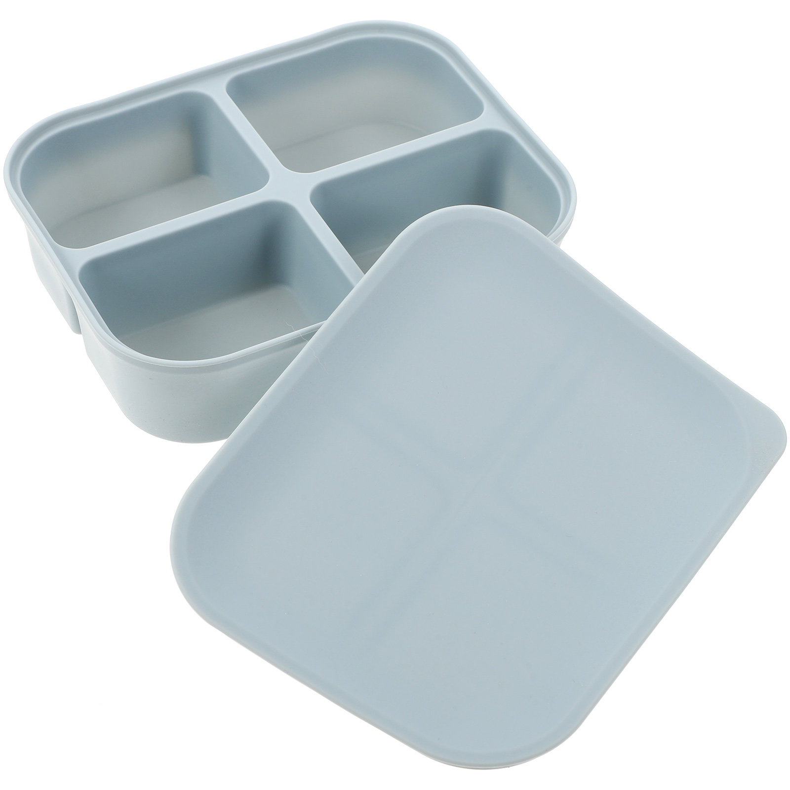 Baby Food Prep Containers - Silicone Freezer Food Container Multi-Grid Toddler