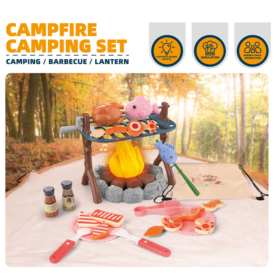 Baby Food Usa - Kids Camping Tent Set Baby Playground