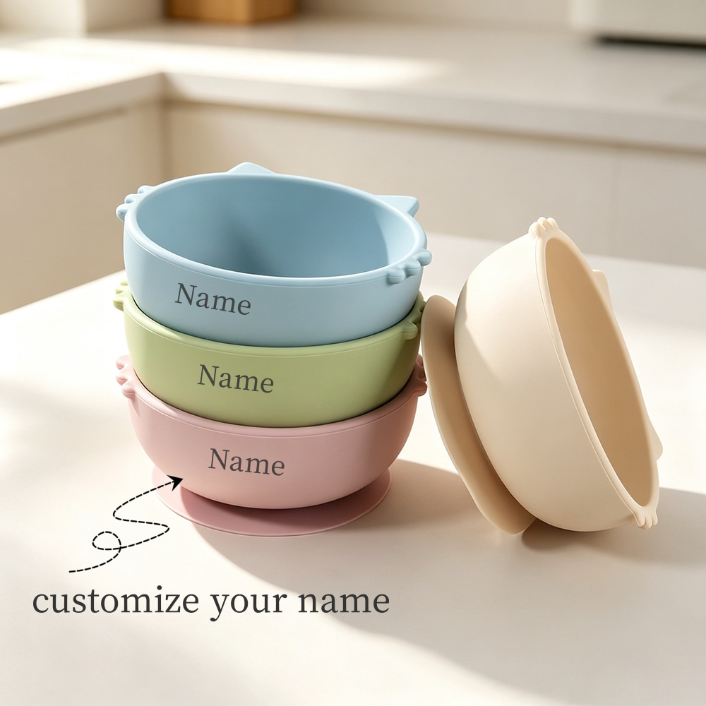 Custom Name Baby Food Bowl 300 - đánh giá và giá Baby Food Weaning