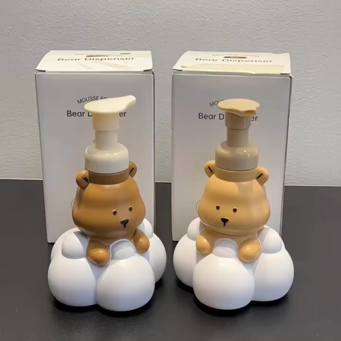 Cute Bear Foam Foam Bottle han - đánh giá và giá Baby Food Jelly