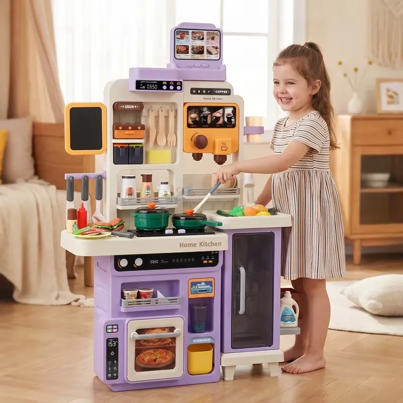 90cm Large Pretend Play Kitche - đánh giá và giá Baby Food Toy