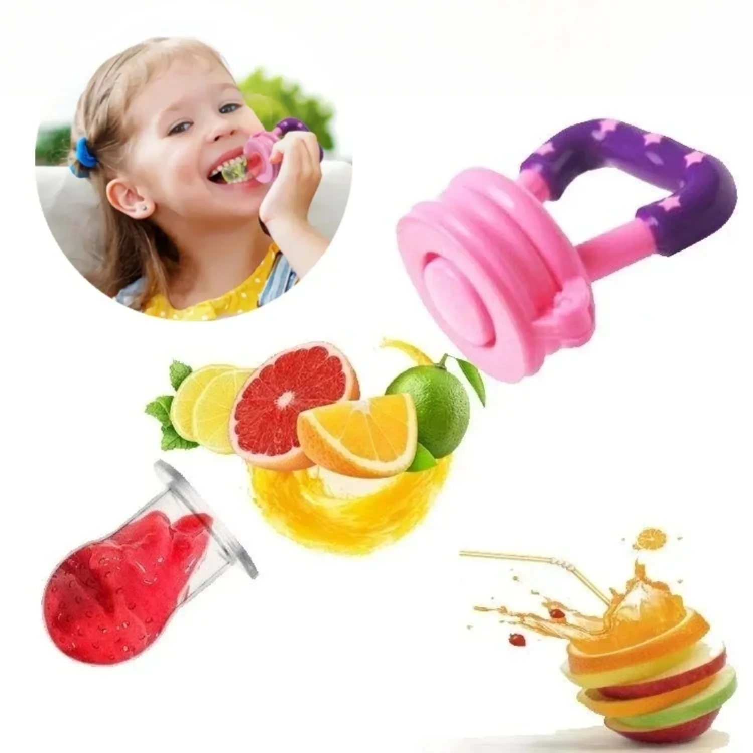 Baby Fruit Food Feeder/pacifie - đánh giá và giá Baby Food Game