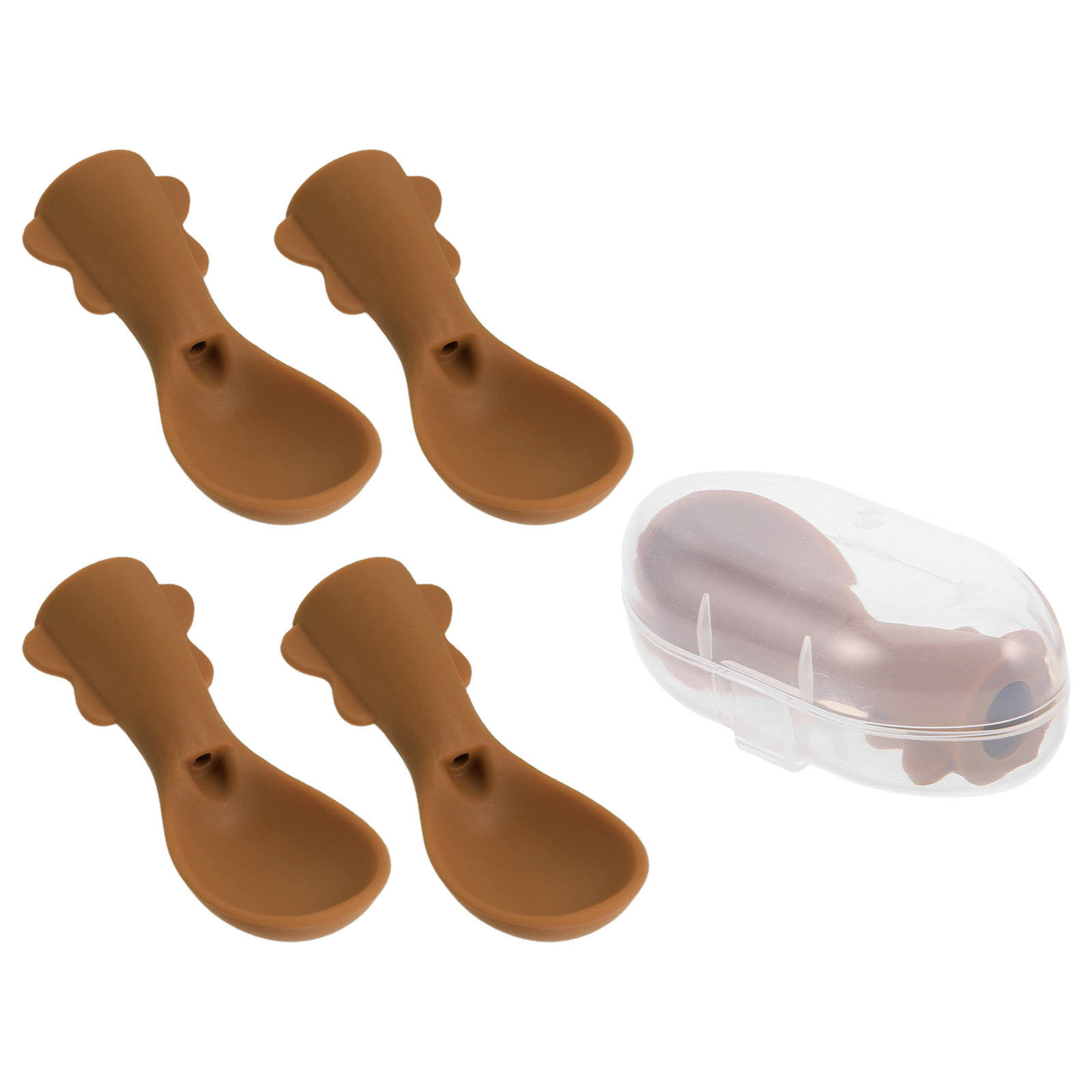 5Pcs Baby Feeding Spoons Soft  - đánh giá và giá Baby Food Weaning