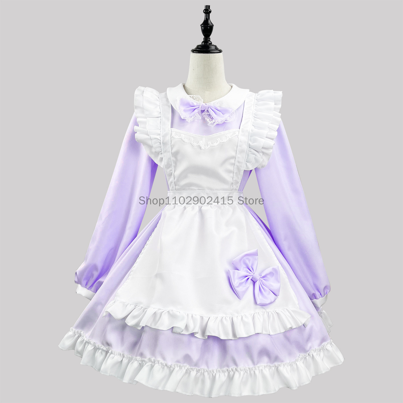 Japanese Maid Cosplay Cute Lol - đánh giá và giá Bib Long Sleeve