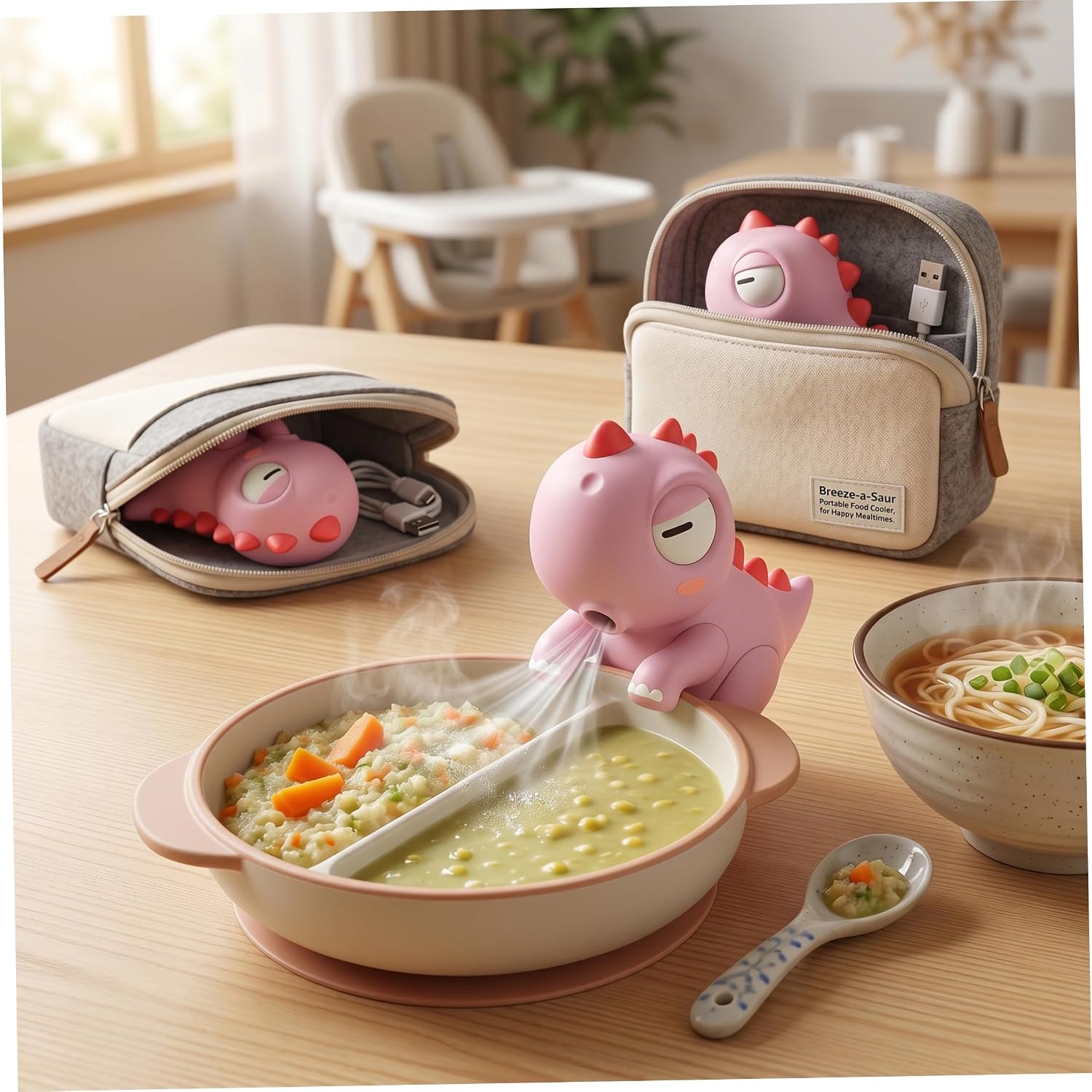 Cute Elephant Mini Fan Baby Fe - đánh giá và giá Baby Food Usa