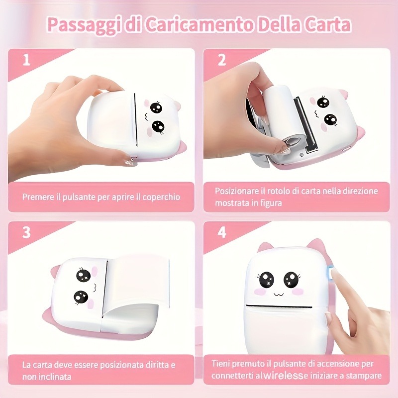Mini Portable Thermal Printer  - đánh giá và giá Baby Food Label