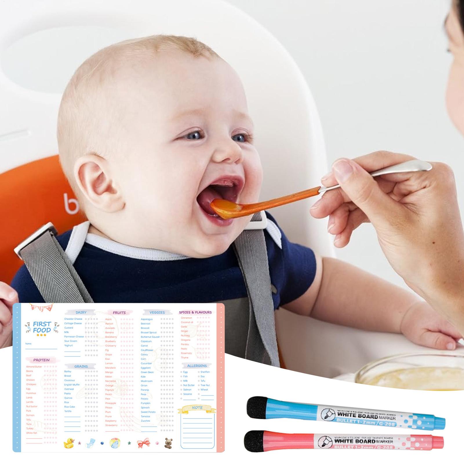 Baby First Foods Checklist Mag - đánh giá và giá Baby Food Weaning