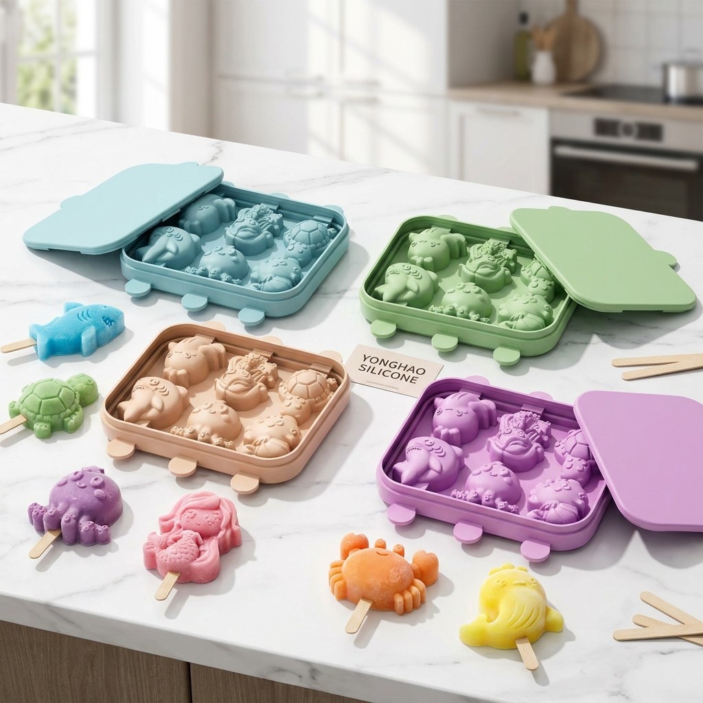 6-Cavity Mermaid Sea Creatures - đánh giá và giá Baby Food Jelly