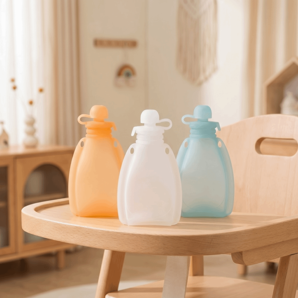 Non BPA Baby Food Pouch 120ml  - đánh giá và giá Baby Food Delivery