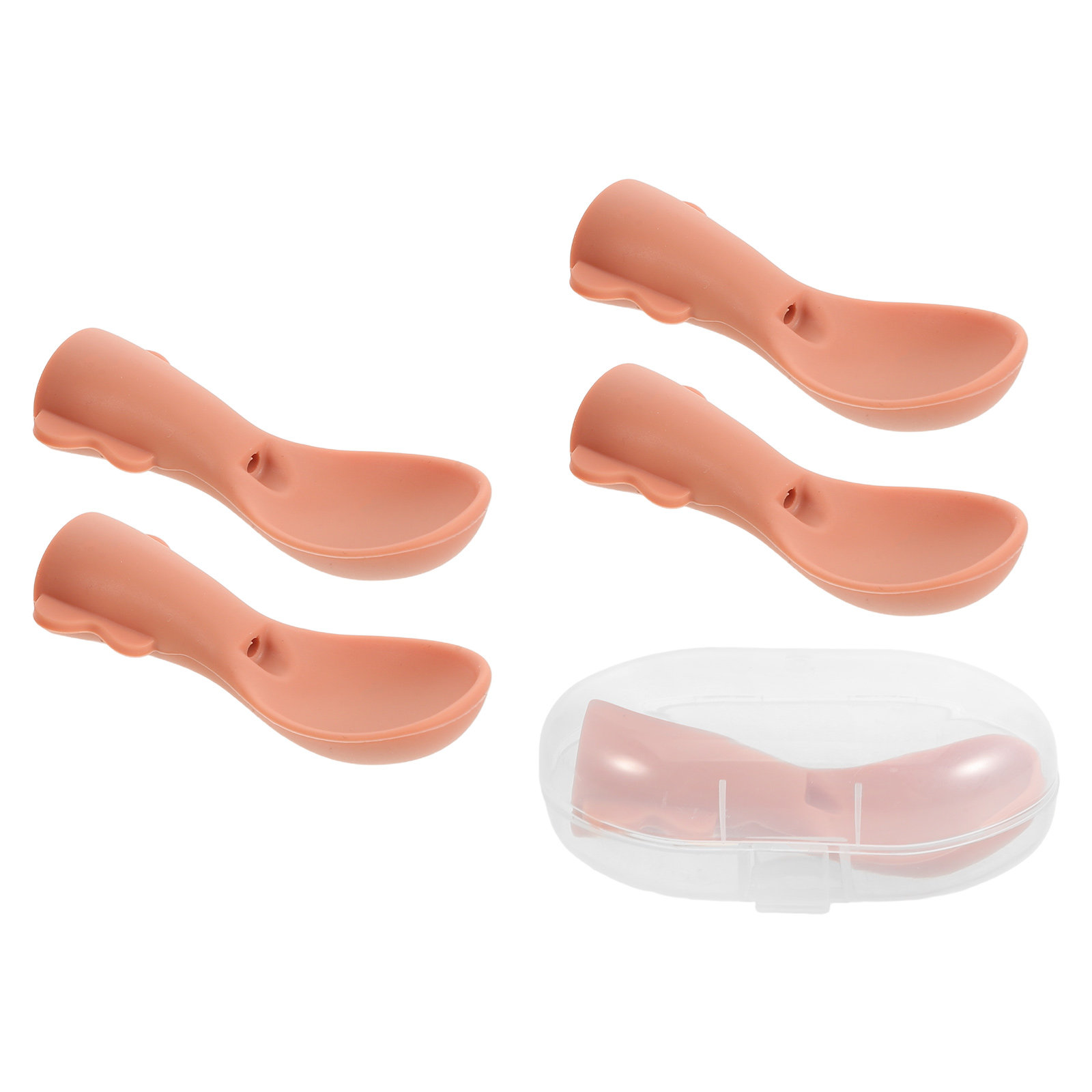 5Pcs Silicone Baby Feeding Spo - đánh giá và giá Baby Food Weaning