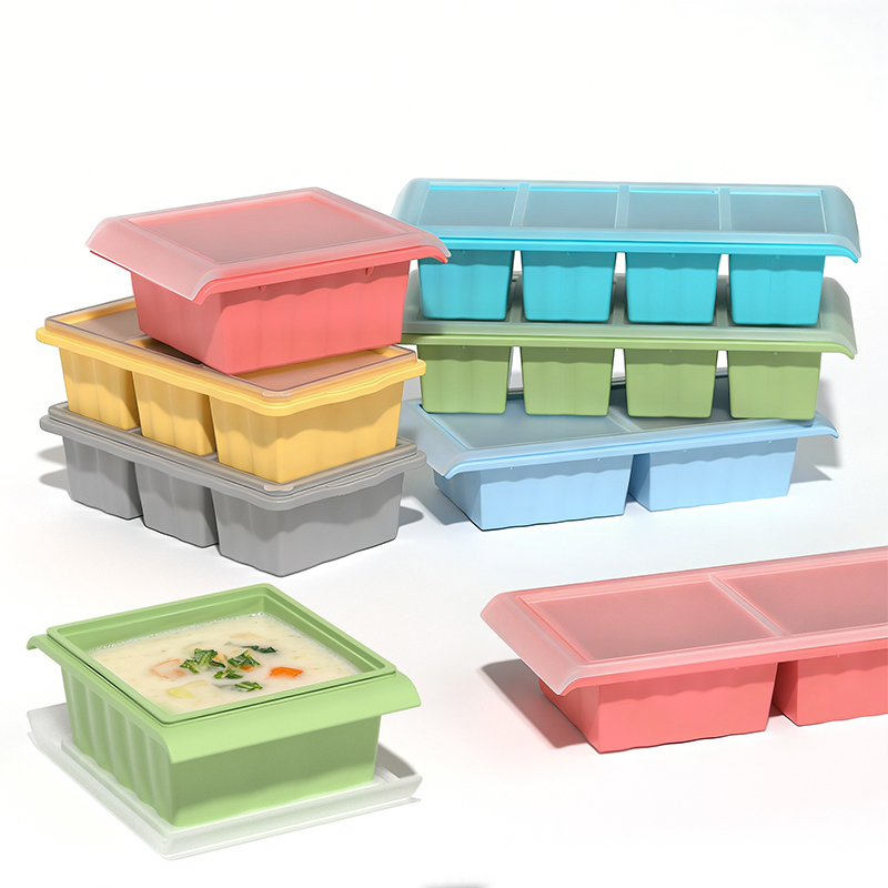 Silicone Soup zer Large Ice Cu - đánh giá và giá Baby Food Prep Containers