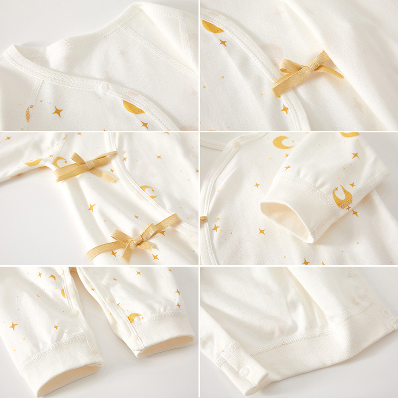 Print Baby Romper Infant Long  - đánh giá và giá Bib Long Sleeve