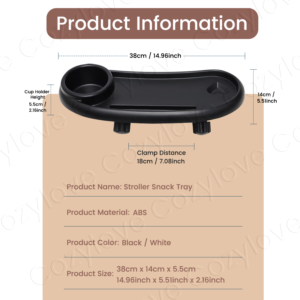 Detachable Stroller Snack Tray - đánh giá và giá Snack Cup Toddler
