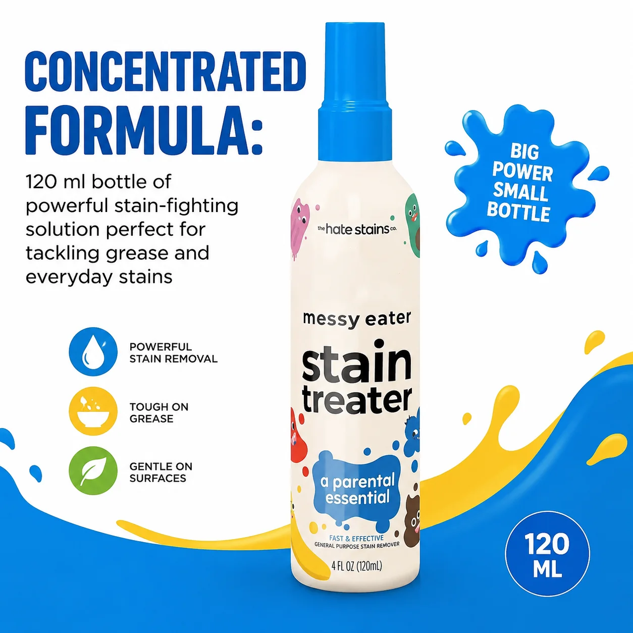 Baby Stain Remover Spray for C - đánh giá và giá Baby Food Delivery