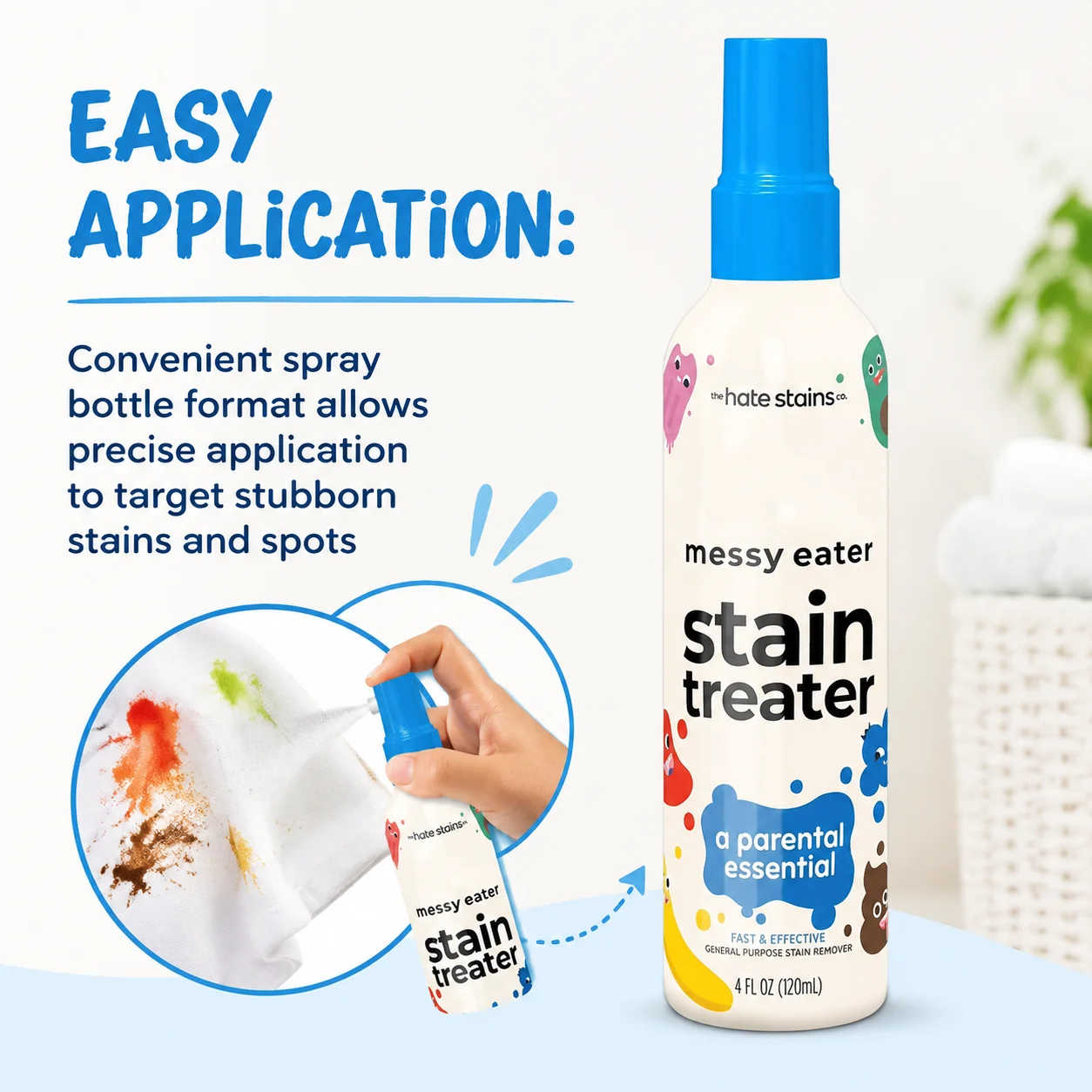 Baby Stain Remover Spray for C - đánh giá và giá Baby Food Delivery