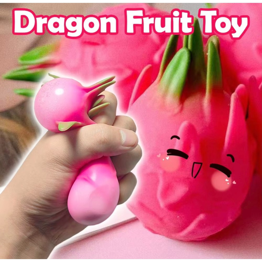 Dragon Fruit Squish Ball Gift  - đánh giá và giá Baby Food Toy