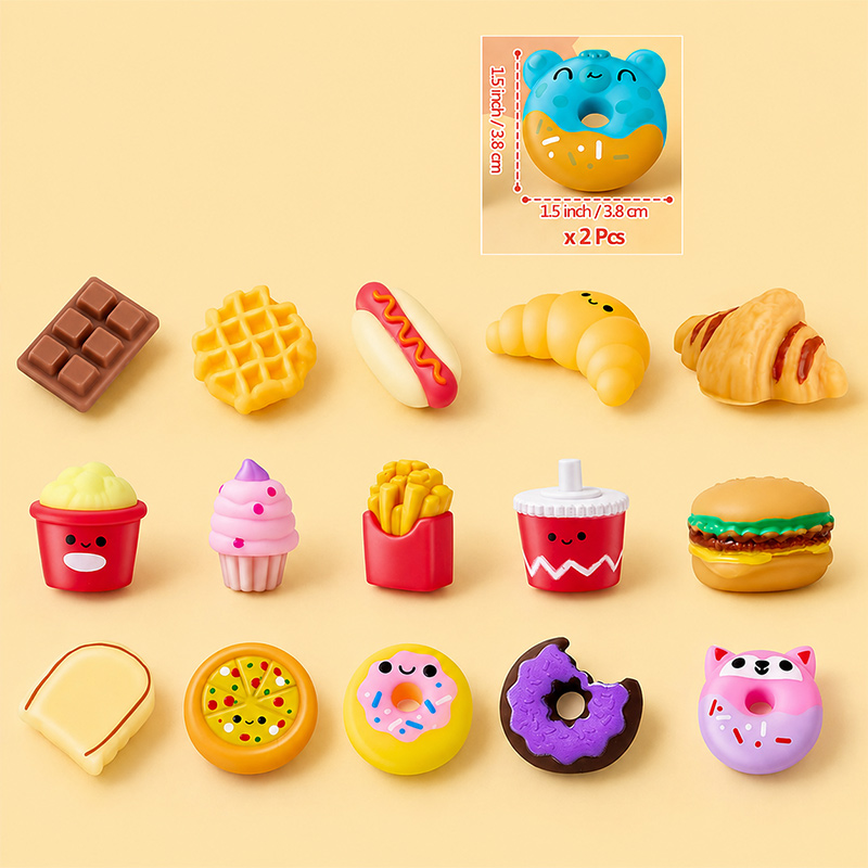 5/10/20/15pcs Mochi Squishy To - đánh giá và giá Baby Food Toy