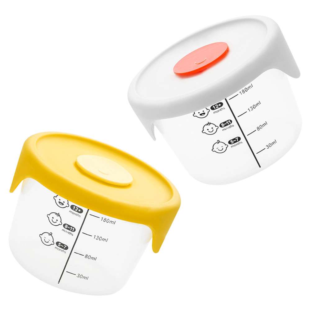 2Pcs Infant Baby Food Containe - đánh giá và giá Baby Food Prep Containers