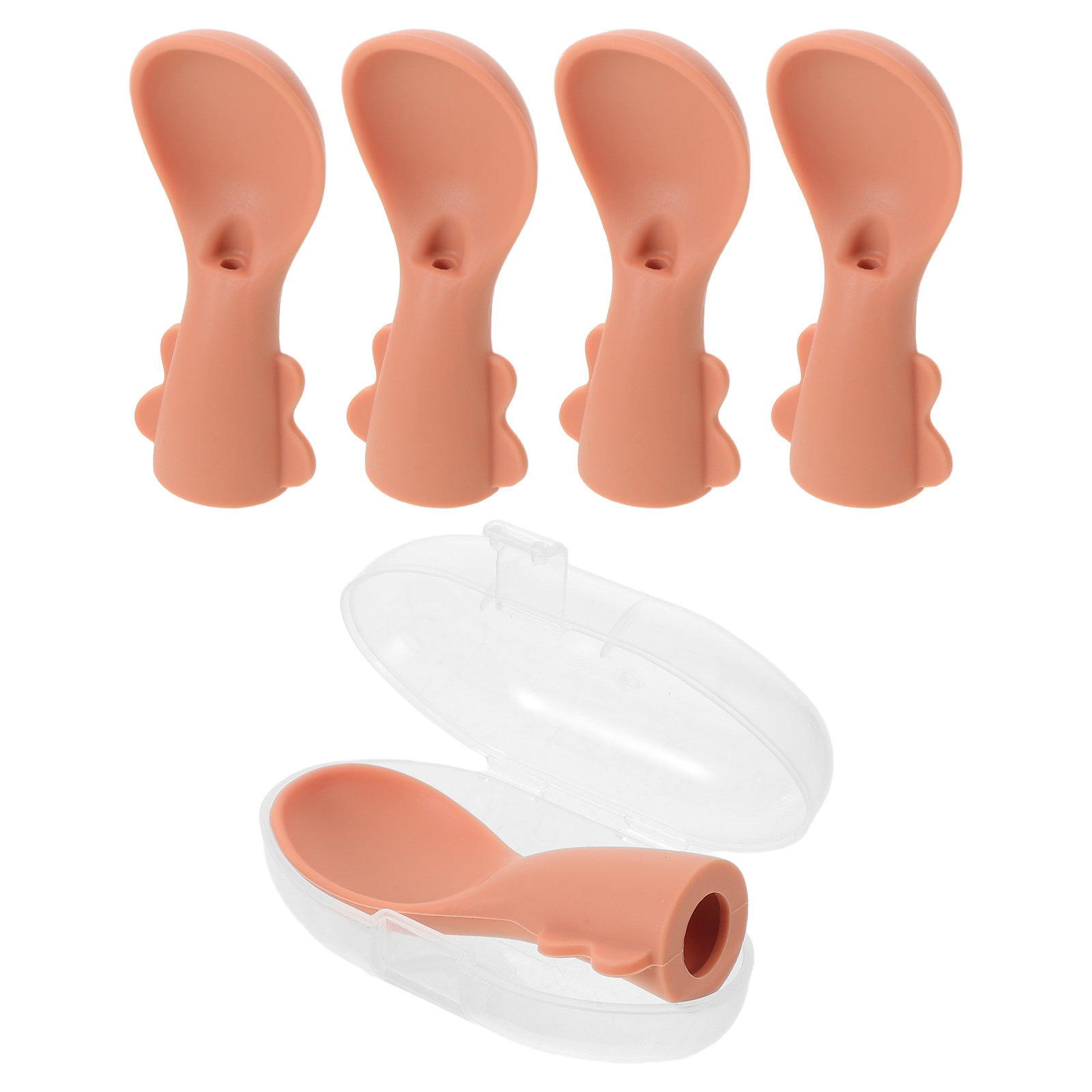 5Pcs Baby Food Pouch Spoon Att - đánh giá và giá Baby Food Weaning