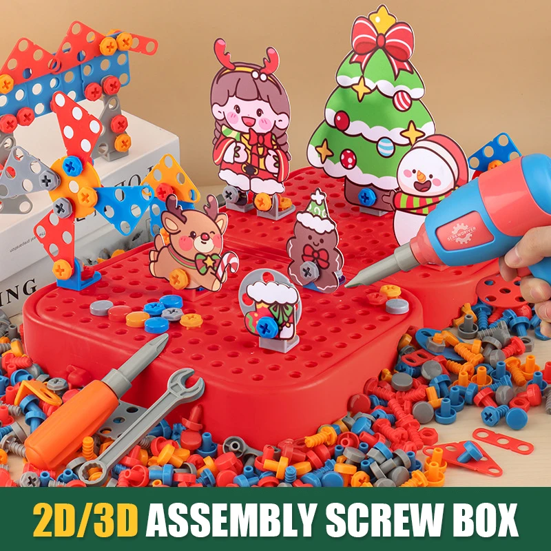 DIY Assembling Power Screwdriv - đánh giá và giá Baby Food Game