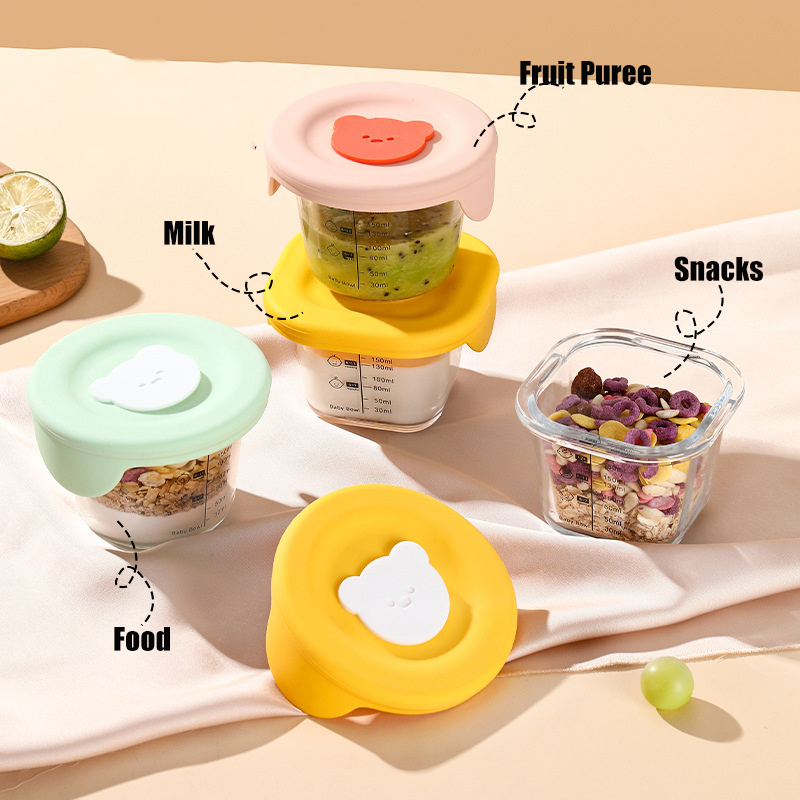 180ml Glass Baby Food Storage  - đánh giá và giá Baby Food Delivery
