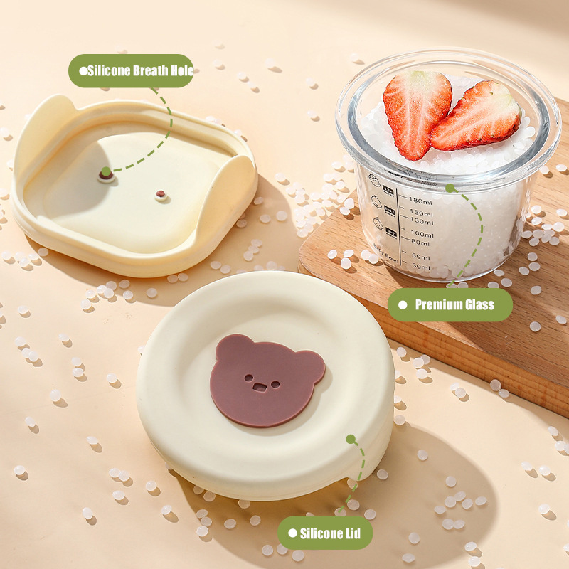 180ml Glass Baby Food Storage  - đánh giá và giá Baby Food Delivery