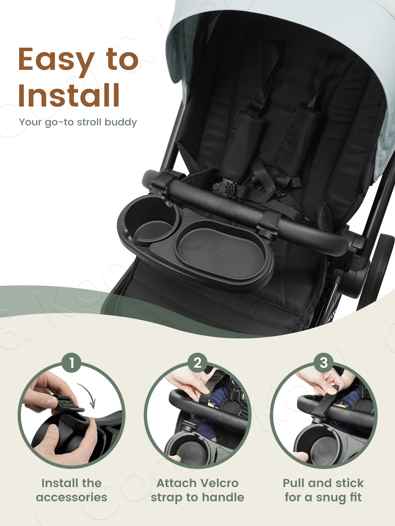 Universal Stroller Snack Tray, - đánh giá và giá Snack Cup Toddler