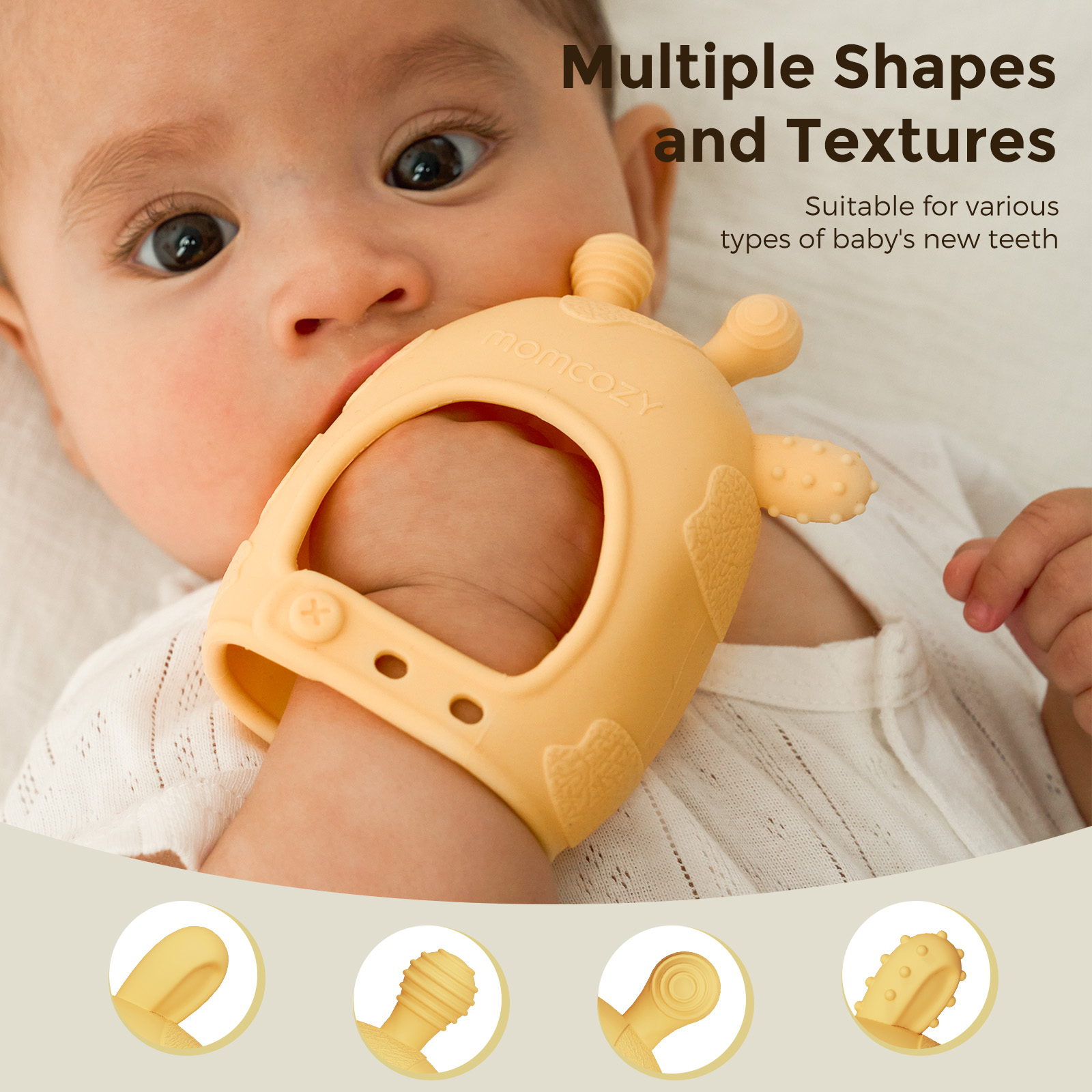 Momcozy Baby Teether Toys, Bab - đánh giá và giá Baby Food Essentials