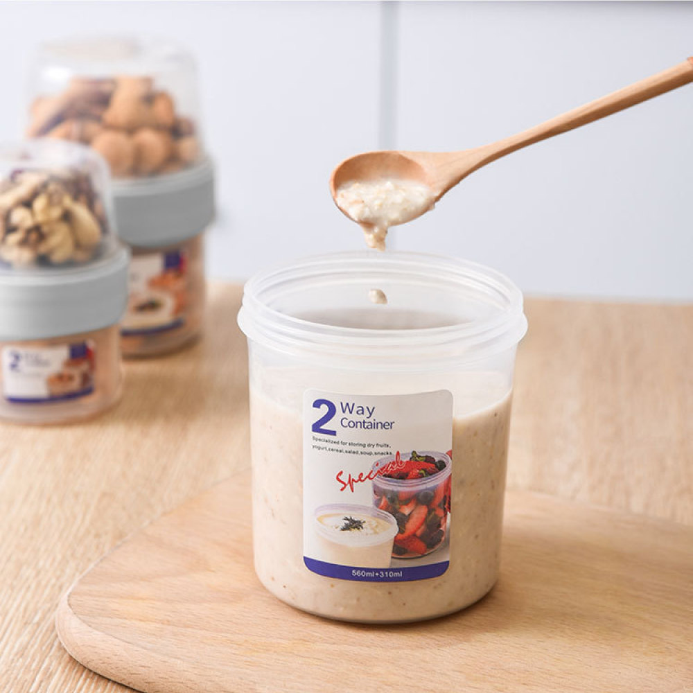 Portable Dual Layer Food Stora - đánh giá và giá Baby Food Prep Containers