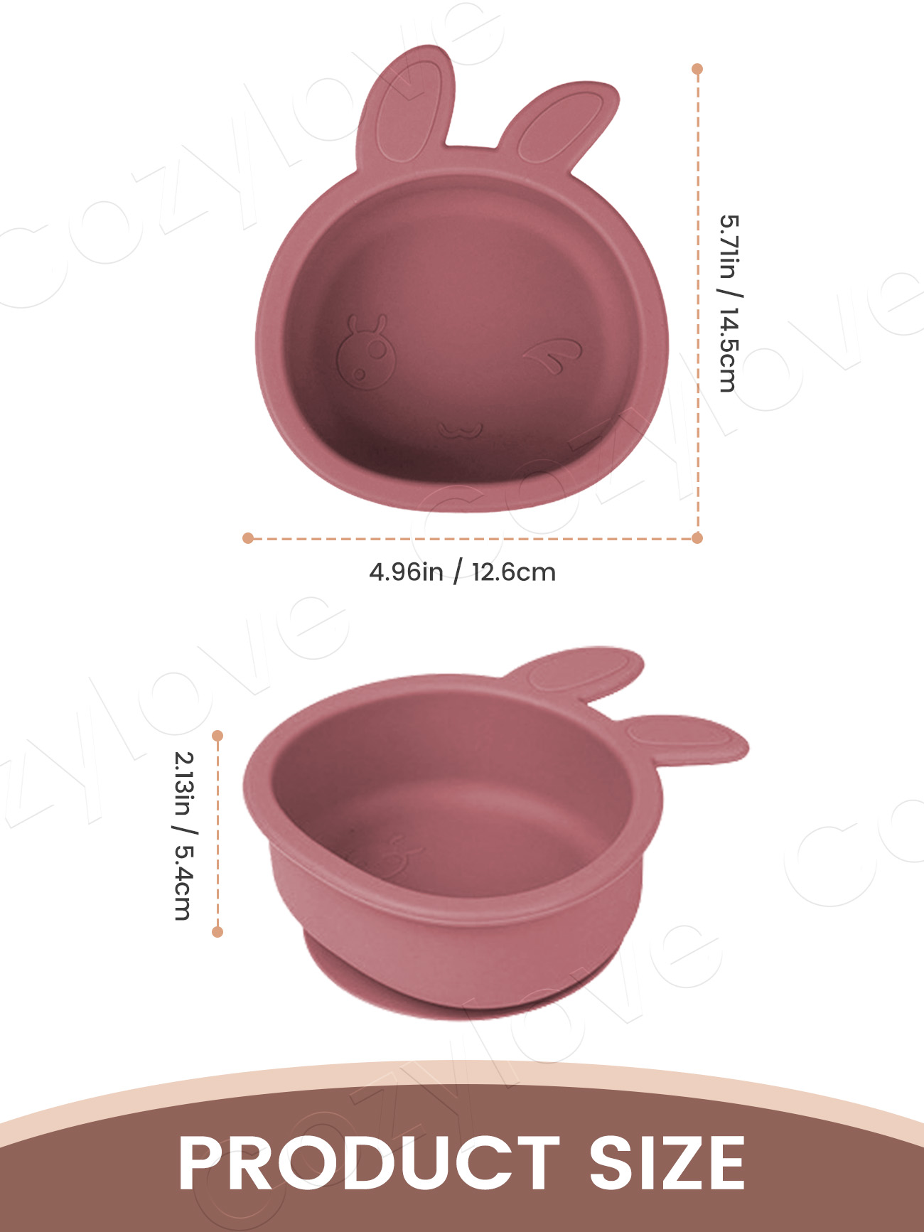Cute Bunny Ear Silicone Baby S - đánh giá và giá Baby Food Weaning