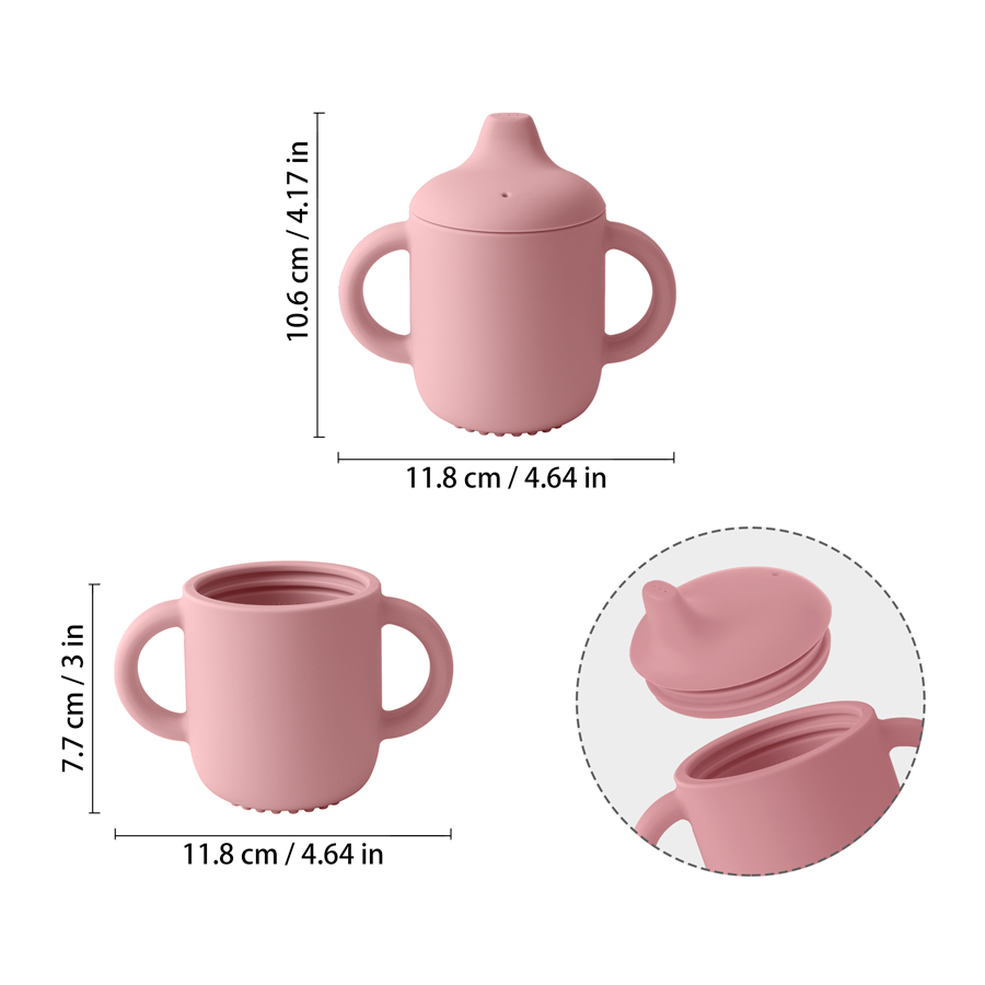 1PCS Baby Feeding Silicone Cup - đánh giá và giá Snack Cup Toddler
