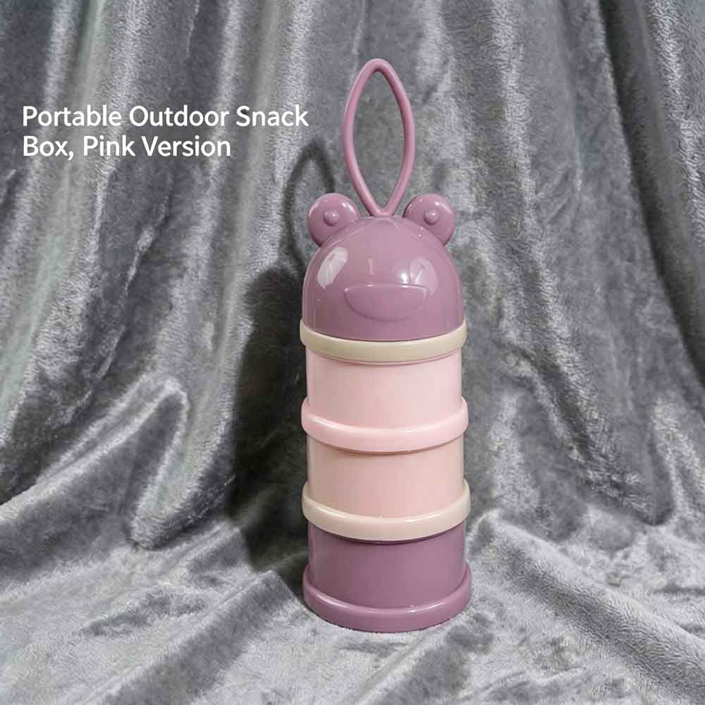 3-Layer Cartoon Storage Travel - đánh giá và giá Baby Food Essentials