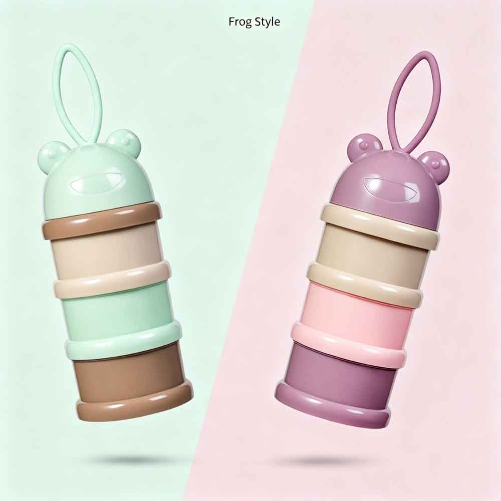 3-Layer Cartoon Storage Travel - đánh giá và giá Baby Food Essentials