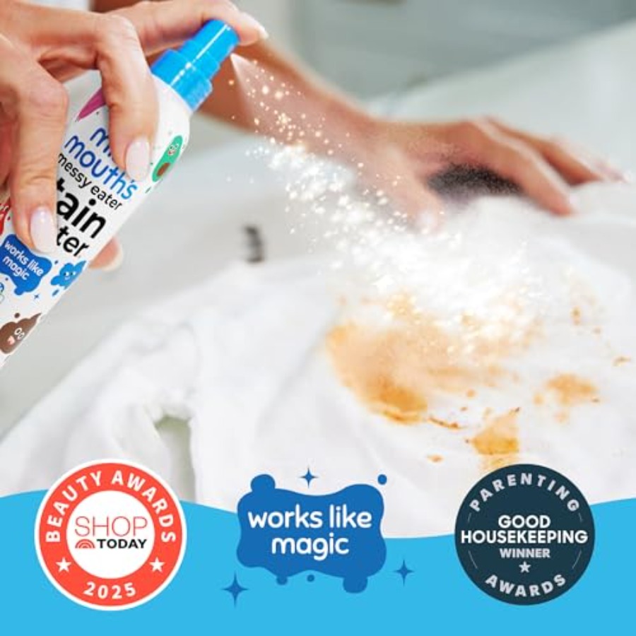 Miss Mouth's Messy Eater Stain - đánh giá và giá Baby Food Essentials